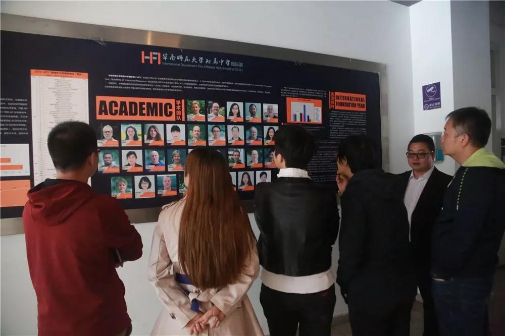 HFI奖学金提供者参观学校